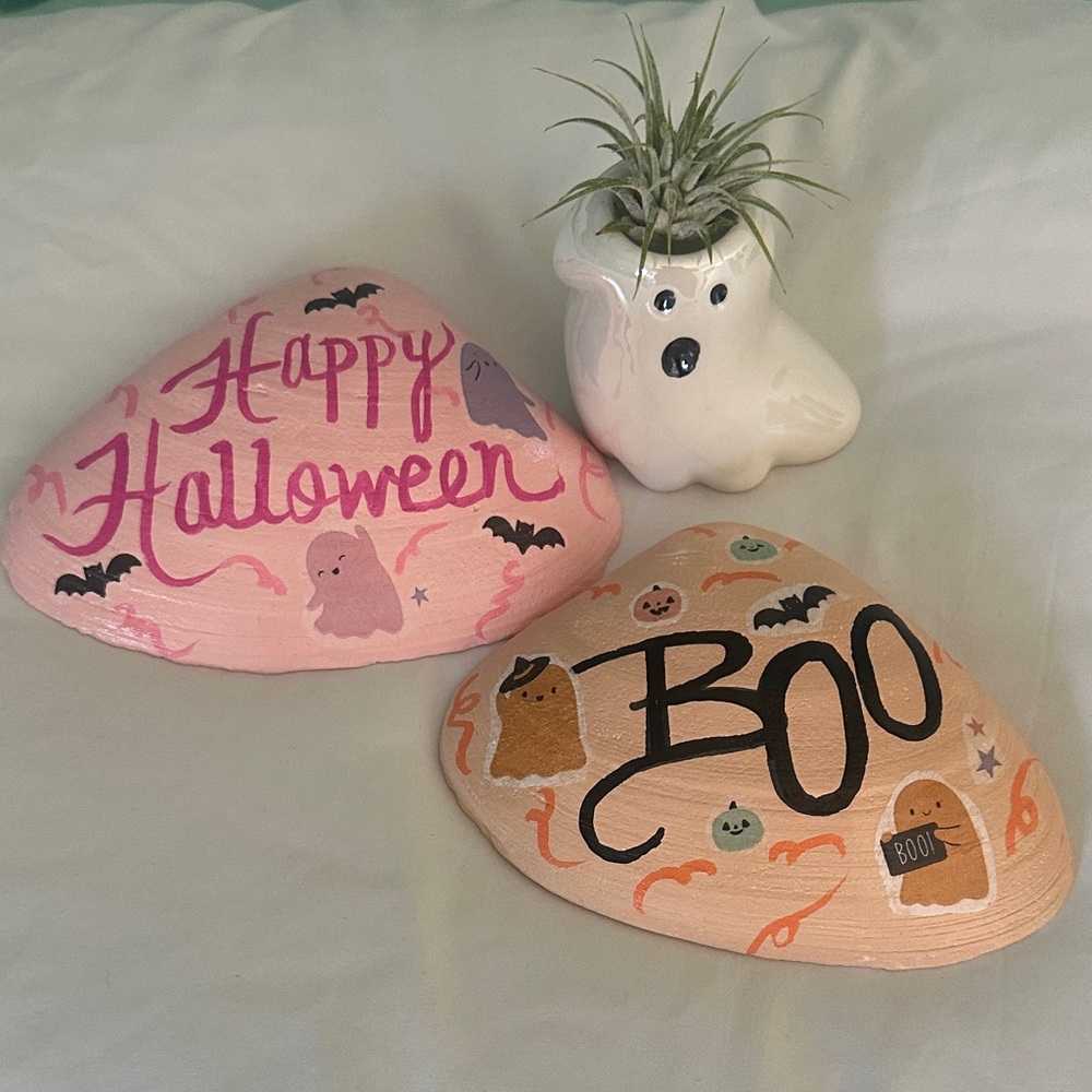 Halloween Painted Seashells👻